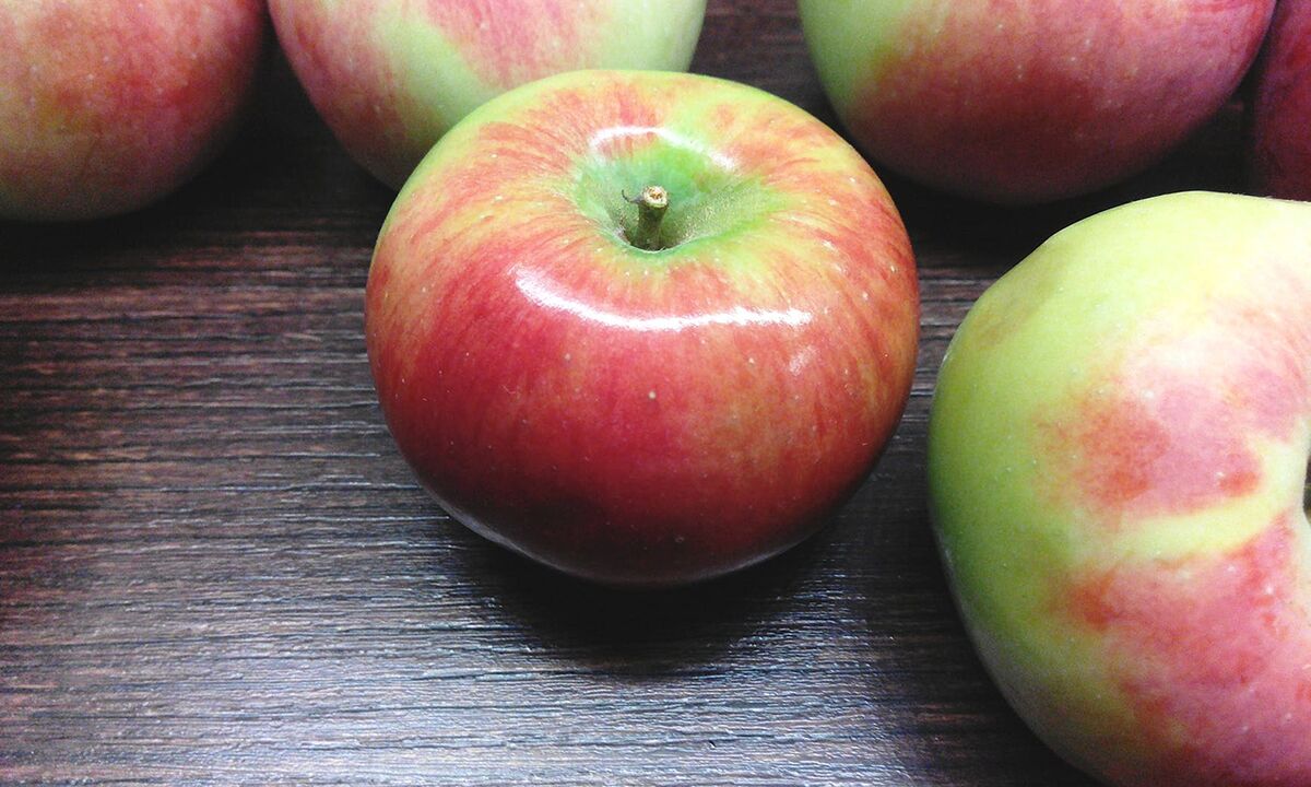 Diet on apples